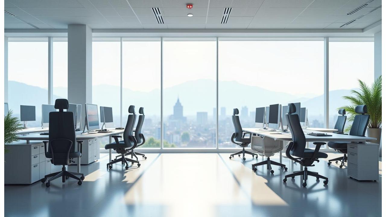 Modern office interior in Bern, Switzerland